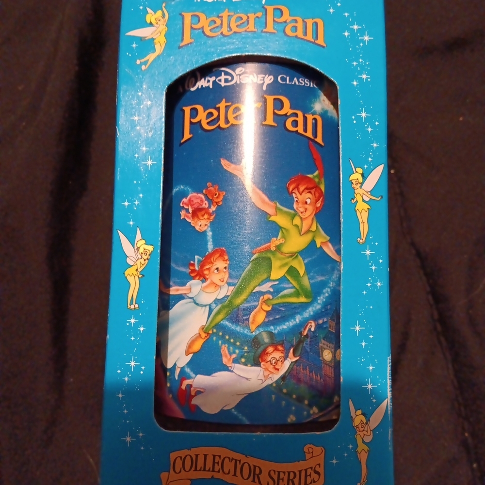 Disney Peter Pan Collector Series Blue Drinkware